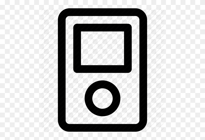 512x512 Ipod Clipart De Música Electrónica - Ipod Clipart