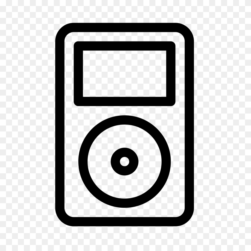 1600x1600 Ipod Old Icon - Iphone Vector PNG