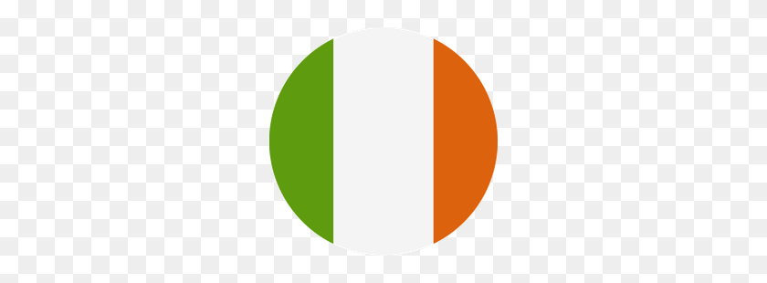 250x250 Ирландские Автомобильные Наклейки И Переводные Картинки - Ирландский Флаг Клипарт