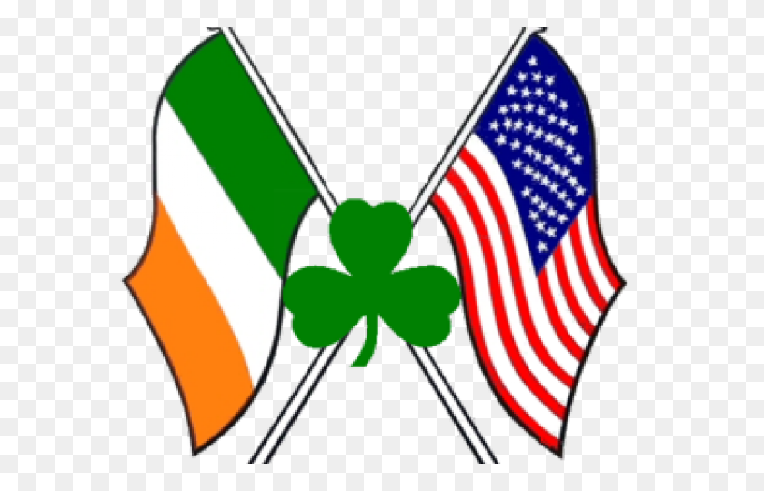 640x480 Ireland Flag Clipart Animated - United States Flag Clipart