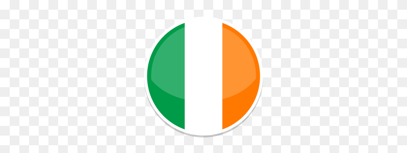 256x256 Значок Ирландии Myiconfinder - Флаг Ирландии Png
