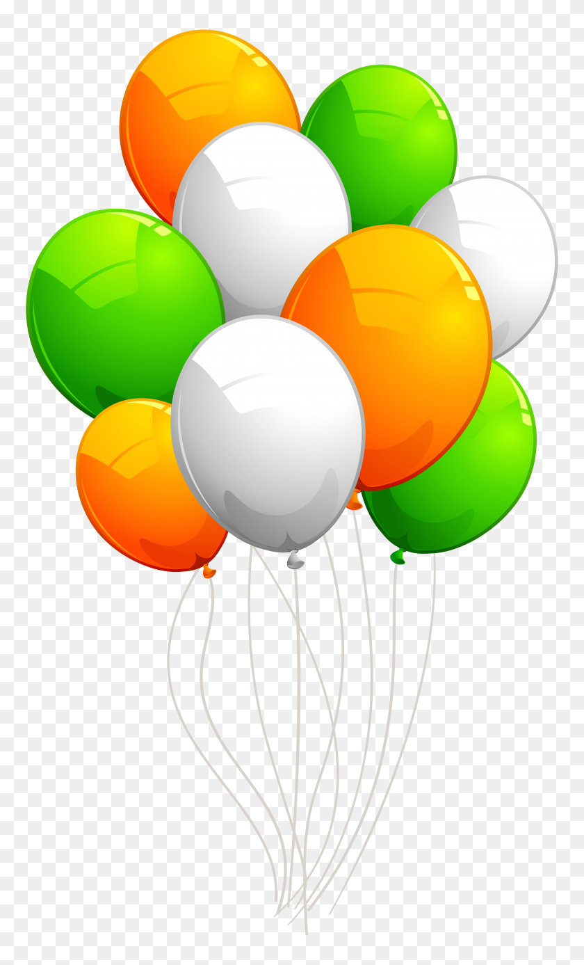 4702x8000 Irish Balloons Transparent Png - Irish Clip Art Free