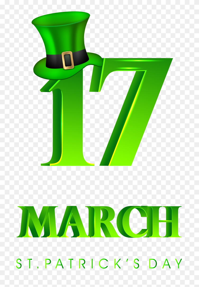 5091x7512 Ирландский День Рождения Клипарт Бесплатно - С Днем ​​Рождения Клипарт С Блестками