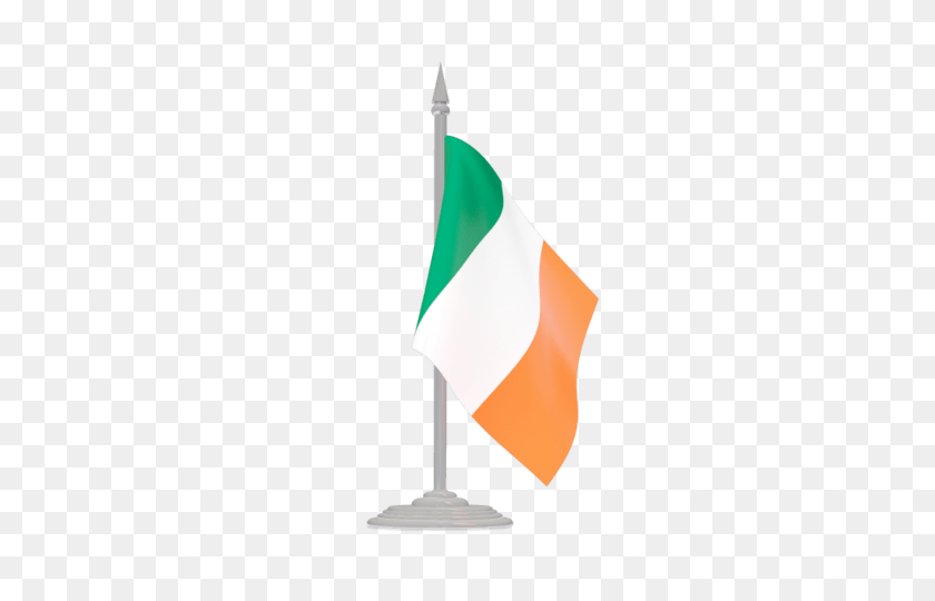 640x480 Irish Flag On Stand Transparent Png - Irish Flag PNG