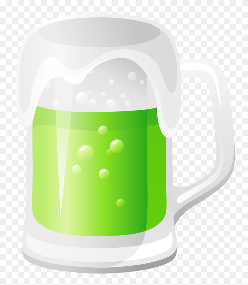 1074x1245 Irish Green Beer Png - Beer PNG