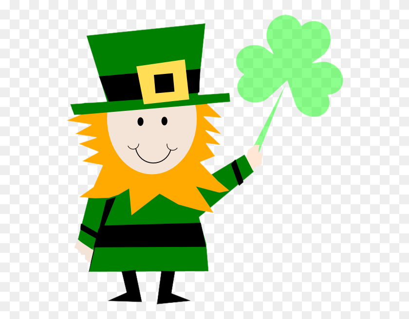 570x596 Irish Man Celebrating St Patricks Day Clip Art - Luck Of The Irish Clipart