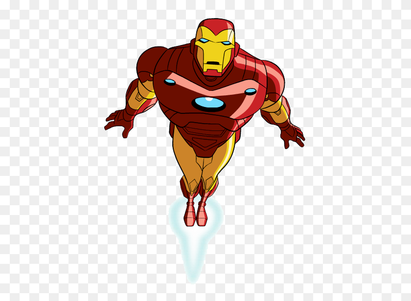 428x556 Hierro - Marvel Superhero Clipart