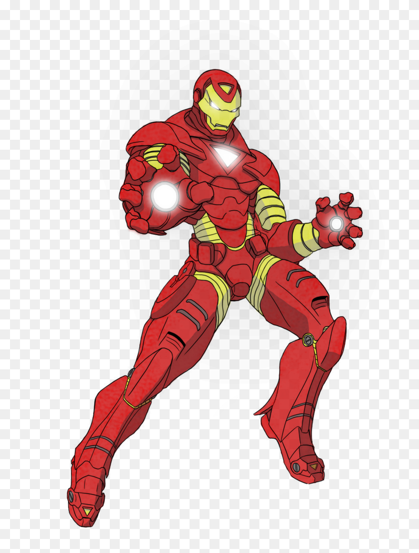 762x1048 Iron - Muscle Man Clipart