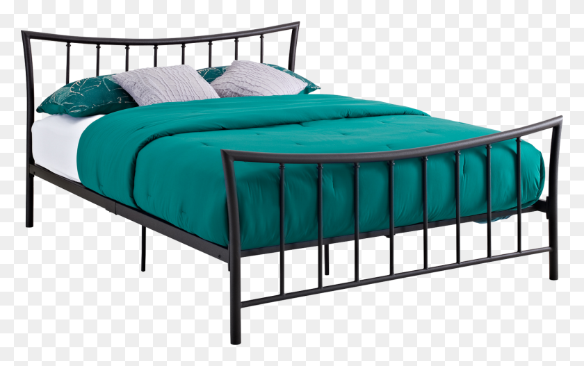 2000x1198 Iron Bed, Bed, Mattress White Bed, Green Bed Png - Minecraft Bed PNG