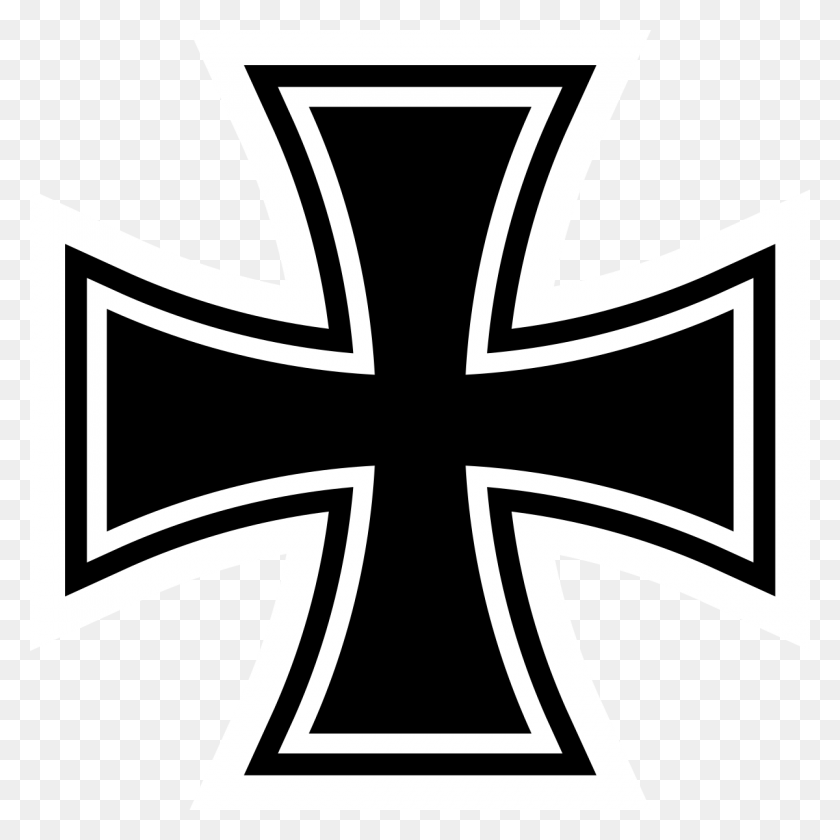 1200x1200 Iron Cross - March Clip Art Black And White