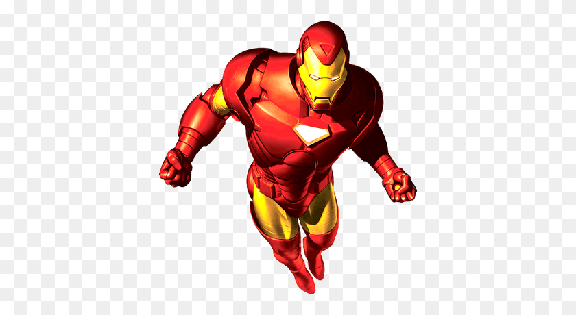 376x400 Iron Man Clip Art - Action Figure Clipart