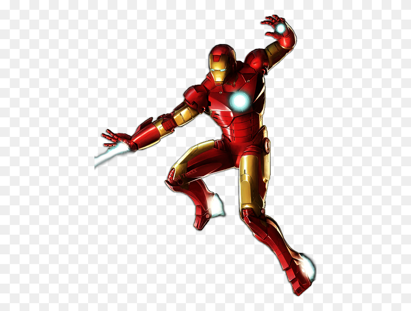 454x576 Iron Man Comix Clip Art Free Download - Iron Clipart