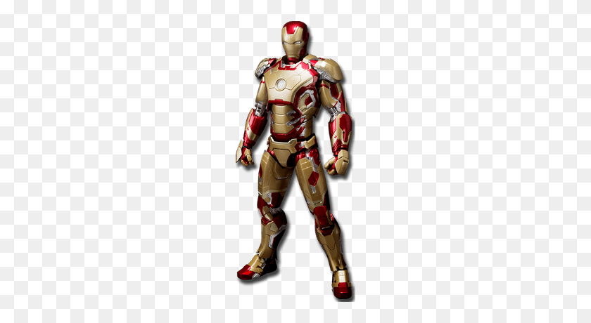 400x400 Iron Man Mkxlii Figure Transparent Png - Iron Man PNG