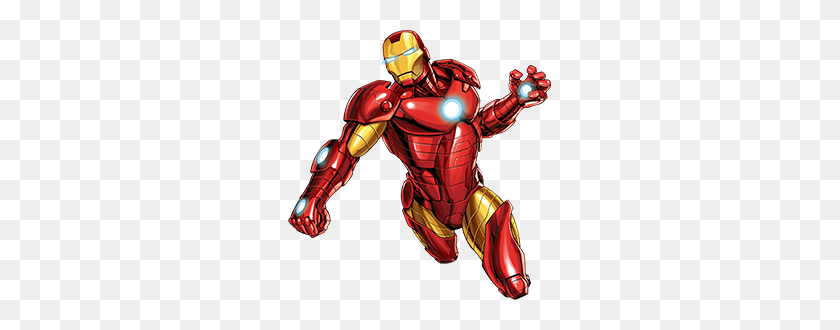 263x270 Iron Man Creador De Carteles De Los Vengadores Juegos De Marvel Hq - Iron Man Png