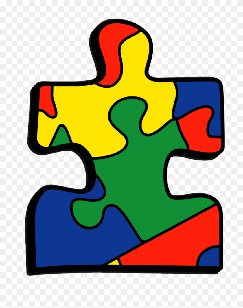 794x1023 Нашивка Iron On Autism Awareness - Клипарт Осведомленности Об Аутизме