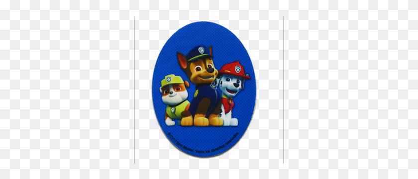 300x300 Iron On Patches - Paw Patrol Chase PNG