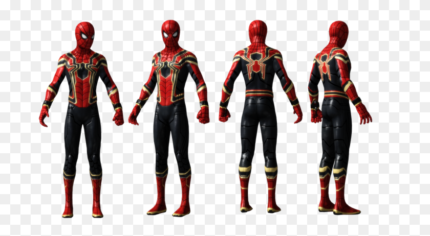 1244x642 Iron Spider Detail Spiderman Homecoming Updated - Spiderman Homecoming PNG