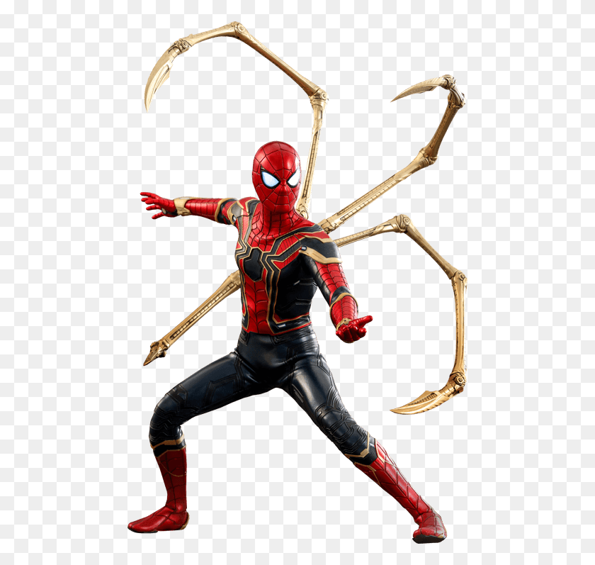 480x737 Iron Spider Infinity War Issue Number One Studios - Infinity War PNG