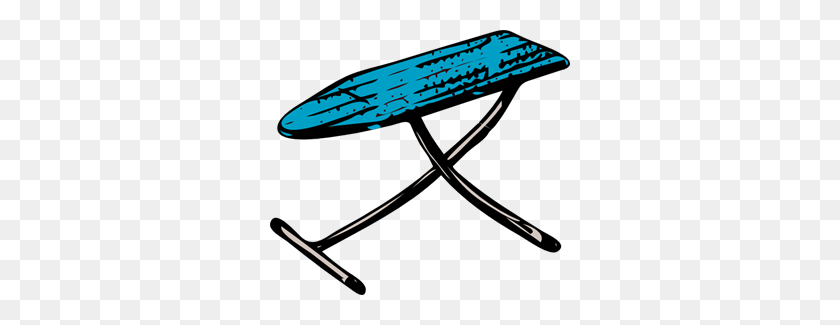 300x265 Ironing Board Png, Clip Art For Web - Boardwalk Clipart