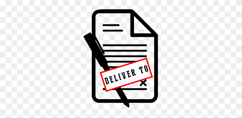 269x350 Is A Delivery Order A Legal Document - Stamp Act Clipart