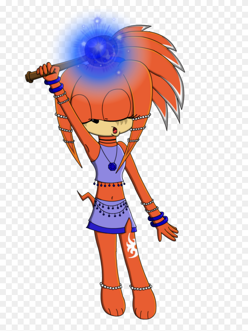 752x1062 Isis And Her Magic Wand - Magic Wand Clipart