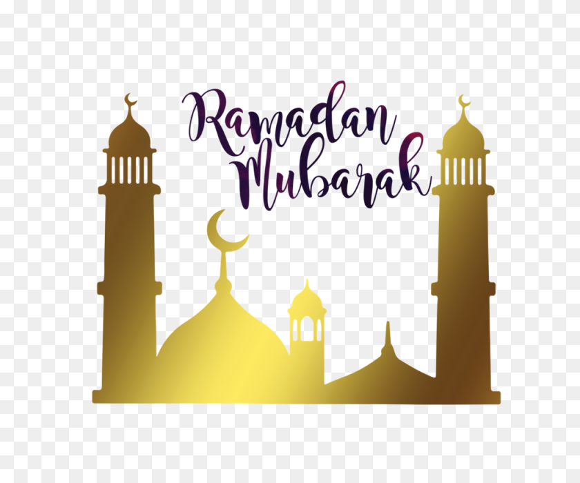 640x640 El Islam Ramadán Mubarak Saludo De La Mezquita De La Luna, Ramadán Kareem - Mezquita De Imágenes Prediseñadas