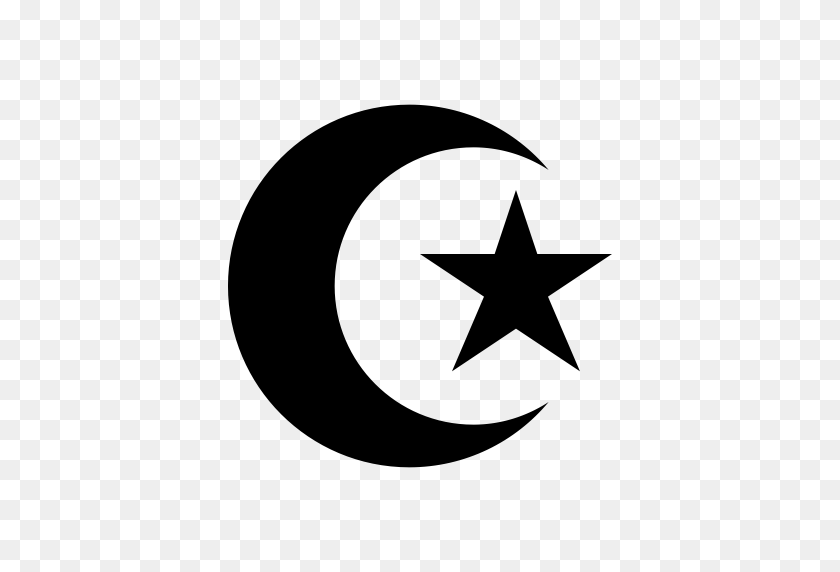 512x512 El Islam, Icono Religioso - Símbolo Del Islam Png