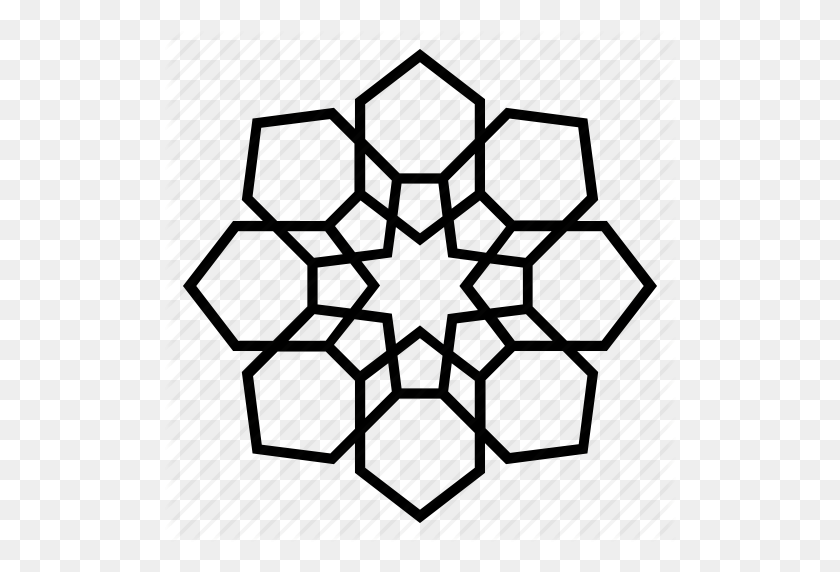 512x512 Исламские Геометрические Узоры Png Изображения - Геометрические Узоры Png