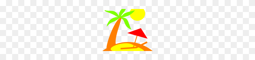 200x140 Island Clipart Clip Art Person On Island Clipart Clip Art - Flamingo Clipart