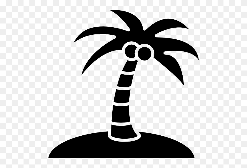 512x512 Islands, Of, Flag, Virgn - Coconut Clipart Black And White