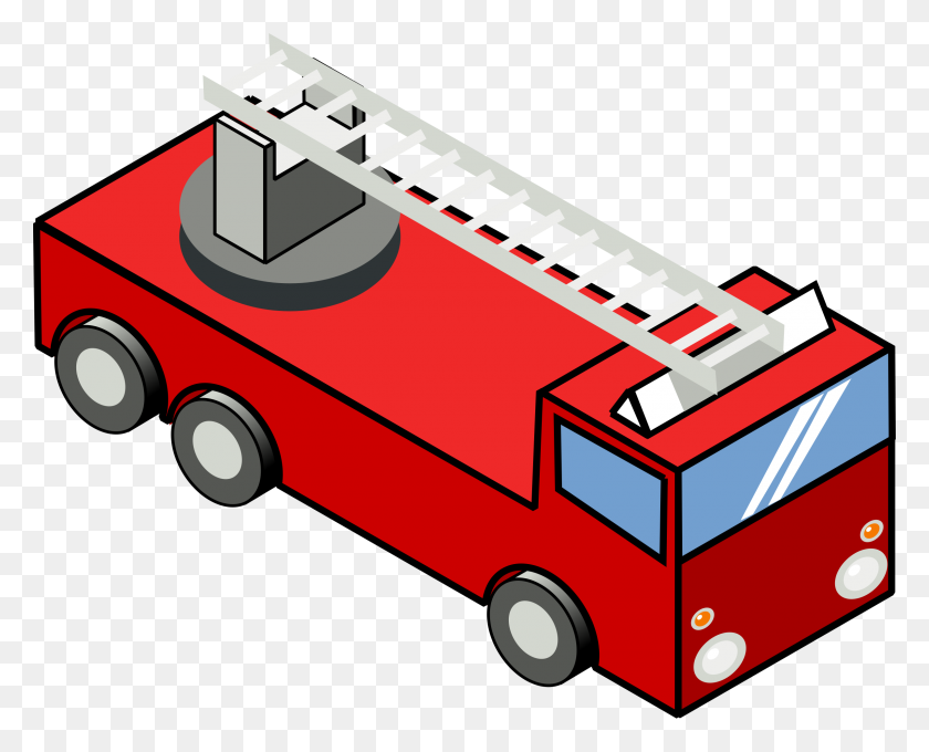 2400x1909 Iso Fire Engine Icons Png - Engine PNG