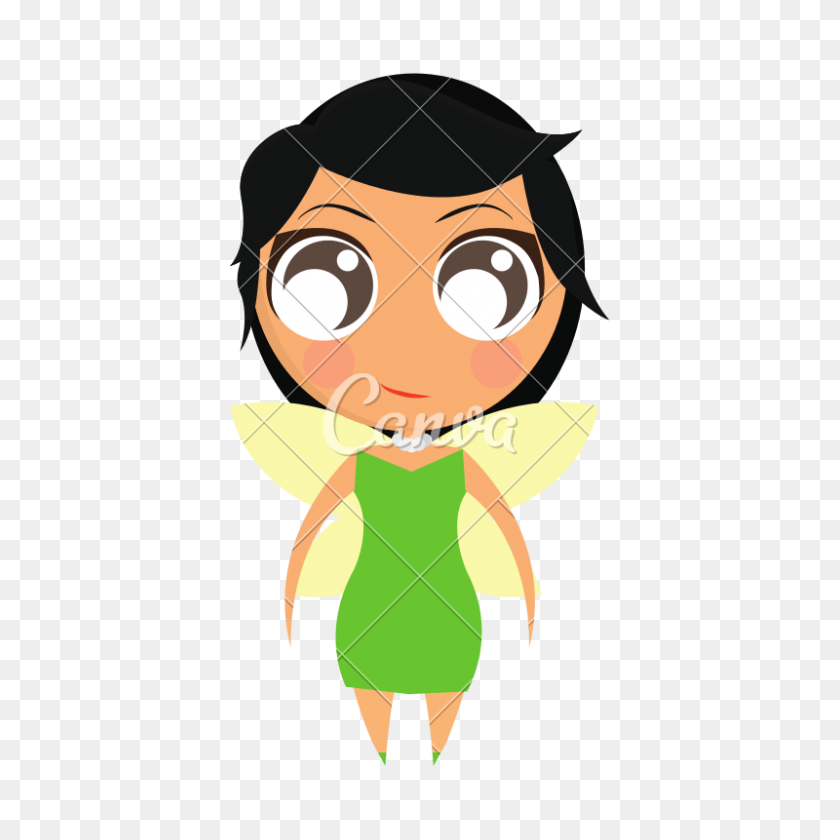 800x800 Isolated Tinkerbell Cartoon - Tinkerbell PNG
