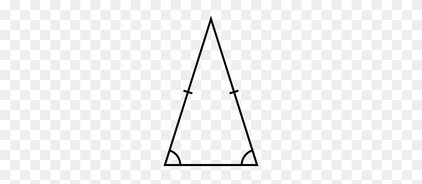 200x308 Равнобедренный Треугольник - Равносторонний Треугольник Png