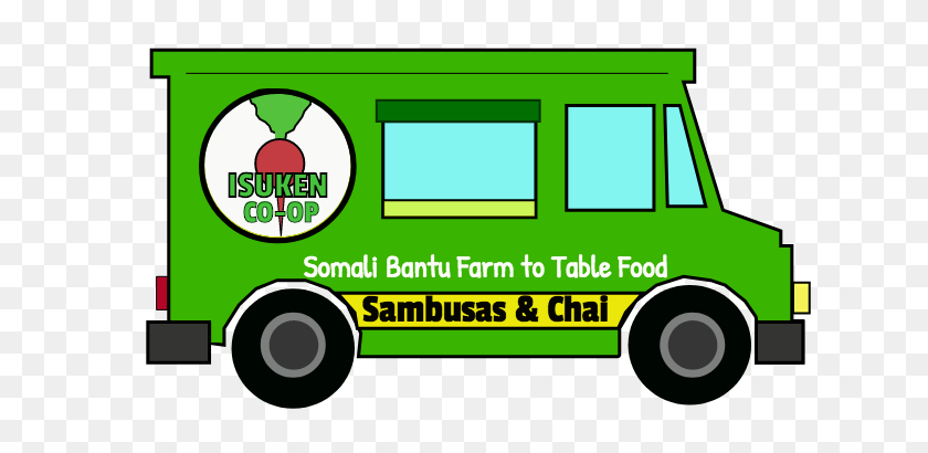 640x350 Isuken Somali Bantu Food Truck Portland Food Map - Food Truck Clip Art