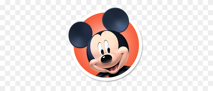 300x300 Todo Comenzó Con Este Ratón - Cabeza De Mickey Mouse Png