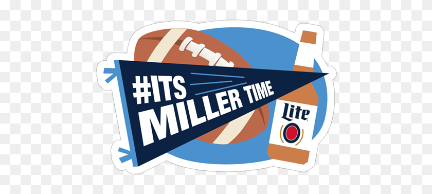 490x317 It Miller Time - Miller Lite Logotipo Png