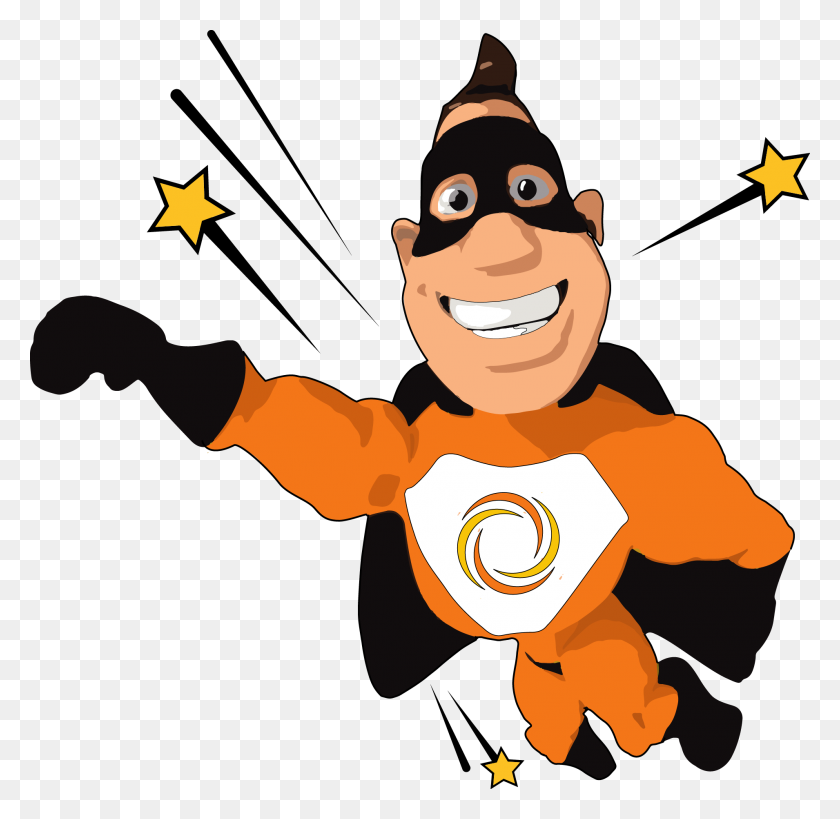 1910x1859 It Process Automation Super Hero - Make Your Own Clip Art