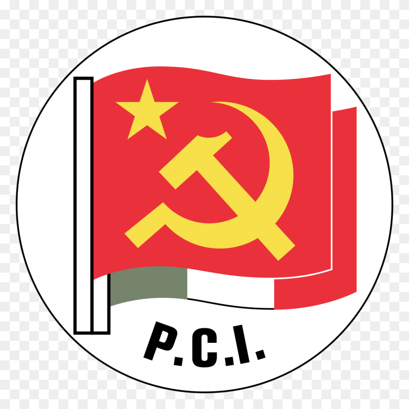 1200x1200 Коммунистическая Партия Италии - Коммунистический Флаг Png