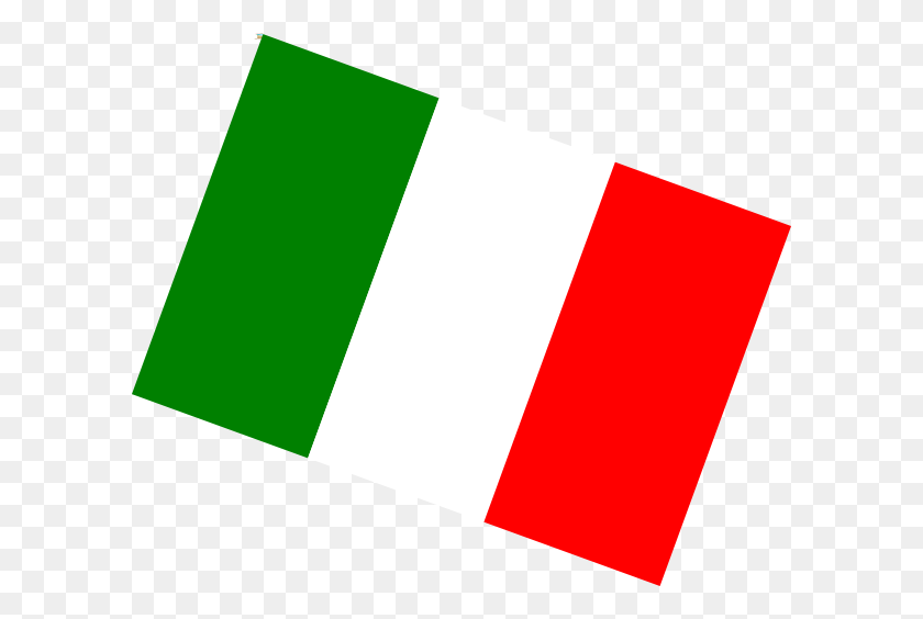 600x504 Italian Flag Clip Art - Italian Flag Clipart