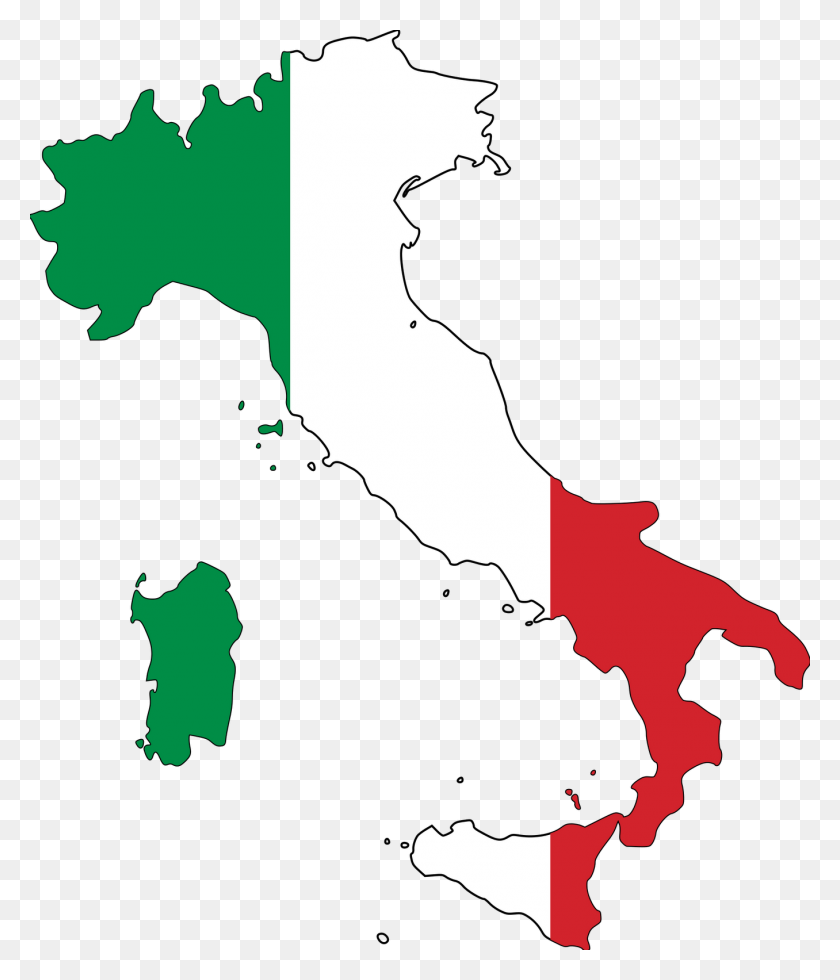 1356x1600 Italy Clip Art Map - Europe Map Clipart