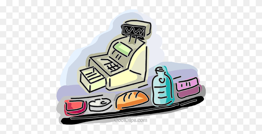 480x370 Items - Grocery Shopping Clipart