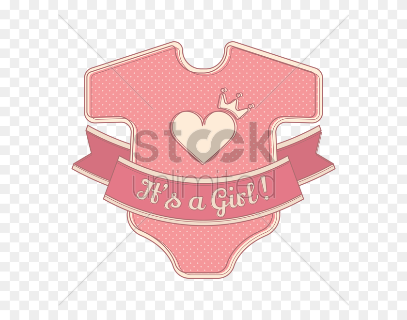 600x600 Its A Girl Sticker Vector Image - Its A Girl PNG
