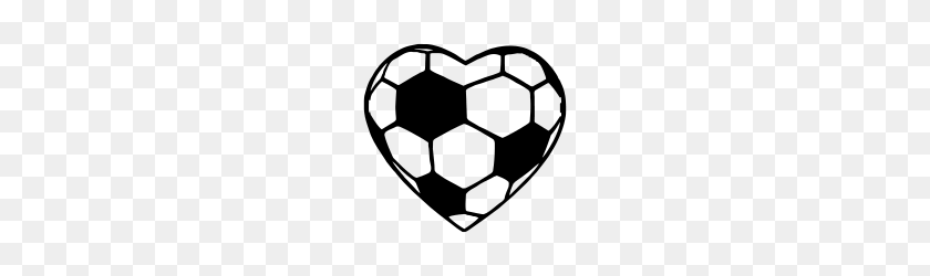 190x190 It's All About Hearts Soccer Quotes Soccer - Soccer Heart Clipart