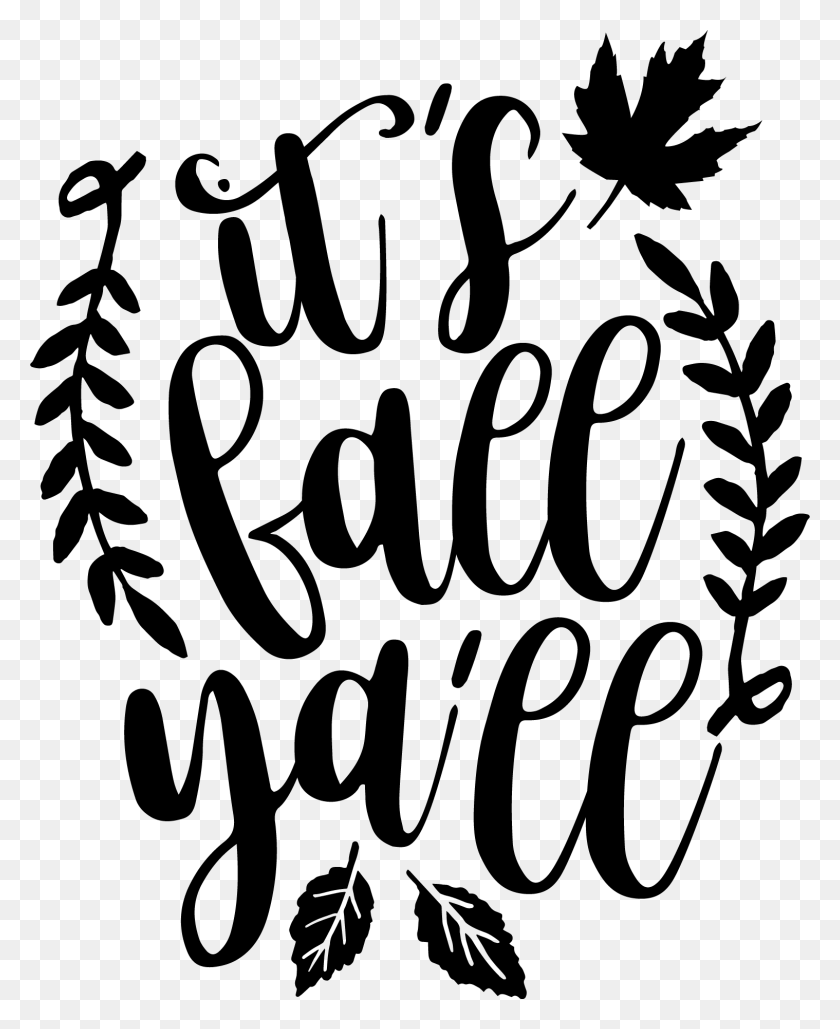 1518x1886 Its Fall Yall - Happy Fall Y All Clipart