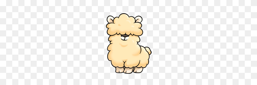220x220 It's So Fluffy, I'm Gonna Die!! Flufffriends Fan Of Sanrio - Cute Llama Clipart