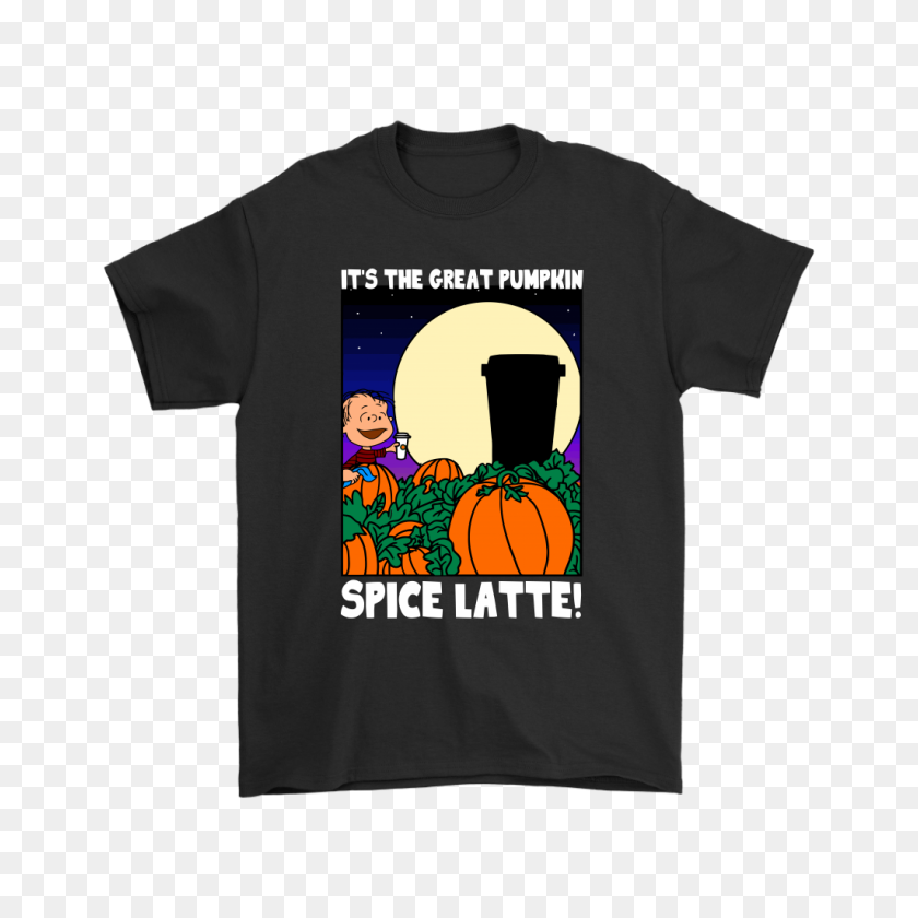 1024x1024 It's The Great Pumpkin Spice Latte Happy Halloween Snoopy Shirts - Pumpkin Spice Latte PNG