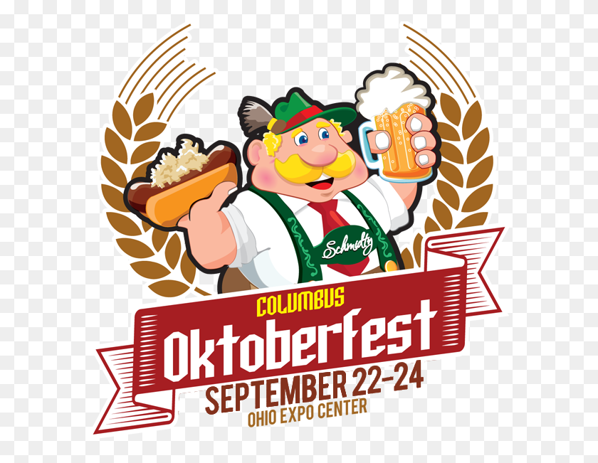 600x591 ¡Es Hora De La Oktoberfest De Columbus! - Clipart De Oktoberfest