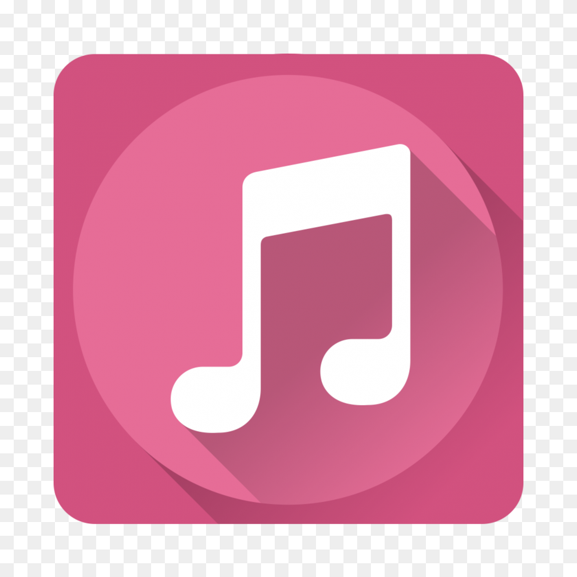 1024x1024 Itunes Icon System Iconset Blackvariant - Itunes PNG