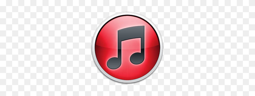 256x256 Itunes Red Icon - Itunes Icon PNG