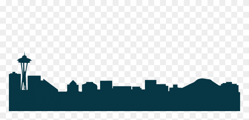 1110x491 J P Patches - Seattle Skyline Clipart